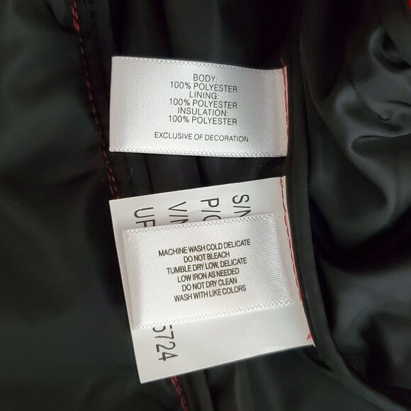 Cbuk By Cutter & Buck Womens Puffer Vest Medium Red, Gray & Black Colorblock - Picture 8 of 10